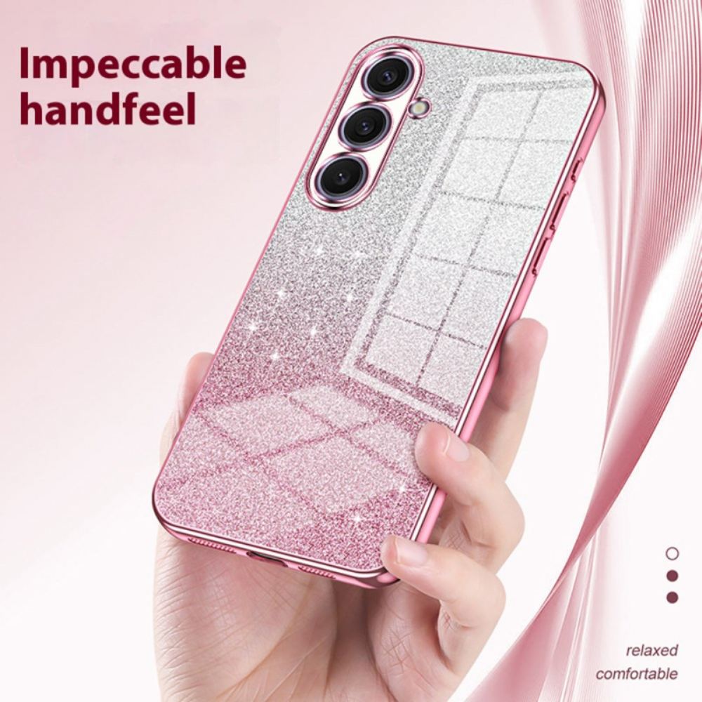 Kryt Na Samsung Galaxy S25 Plus 5g Třpytivý Zadní Díl