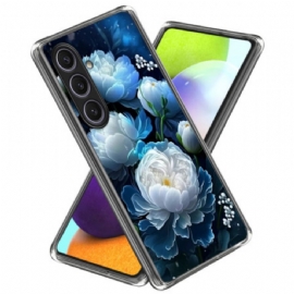 Kryt Samsung Galaxy S25 Plus 5g Bílá Pivoňka