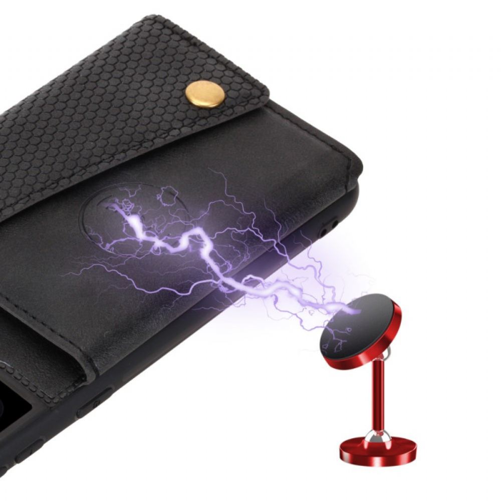 Kryt Samsung Galaxy S25 Plus 5g Kryty Na Mobil Pouzdro Na Karty Z Umělé Kůže