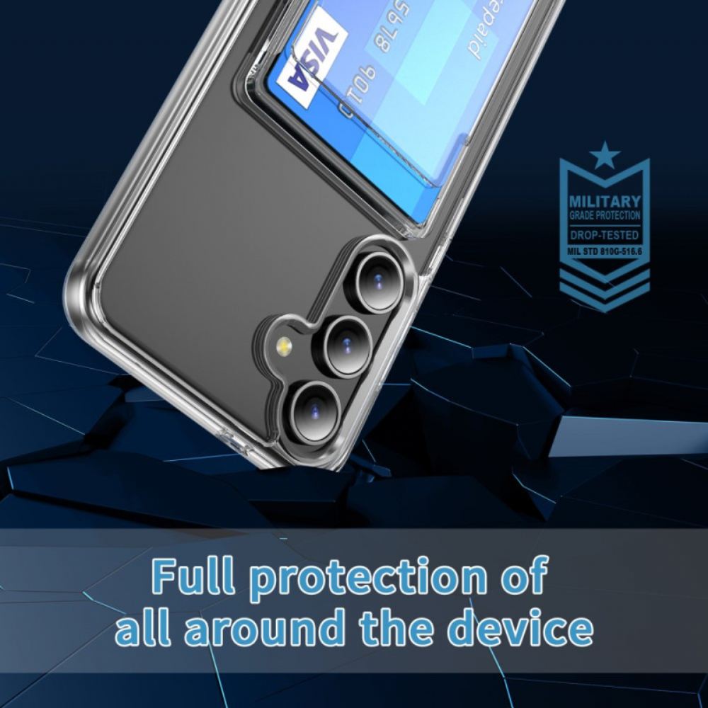 Kryt Samsung Galaxy S25 Plus 5g Průhledné Pouzdro Na Karty