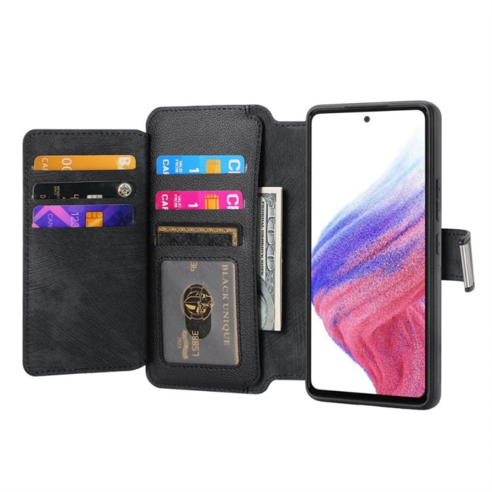 Peněženková Pouzdra Samsung Galaxy S25 Plus 5g Kryty Na Mobil Caseneo Magnetické Odnímatelné Pouzdro