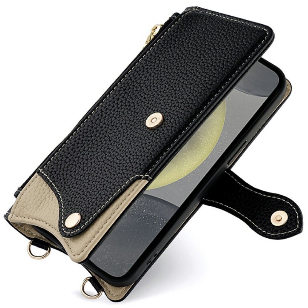 Peněženková Pouzdra Samsung Galaxy S25 Plus 5g Kryty Na Mobil Peněženka S Řetízkem