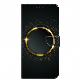 Peněženková Pouzdra Samsung Galaxy S25 Plus 5g Kryty Na Mobil Zlatý Kruh