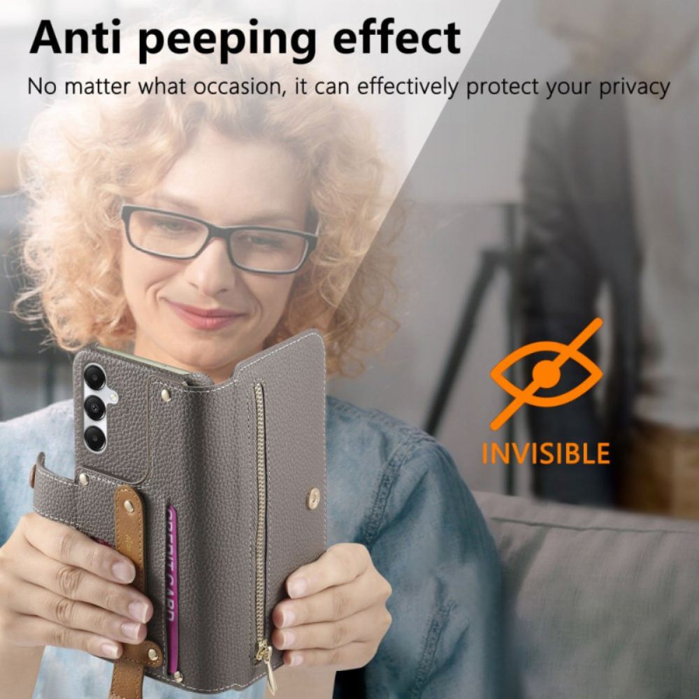 Peněženková Pouzdra Samsung Galaxy S25 Plus 5g Peněženka Se Zipem