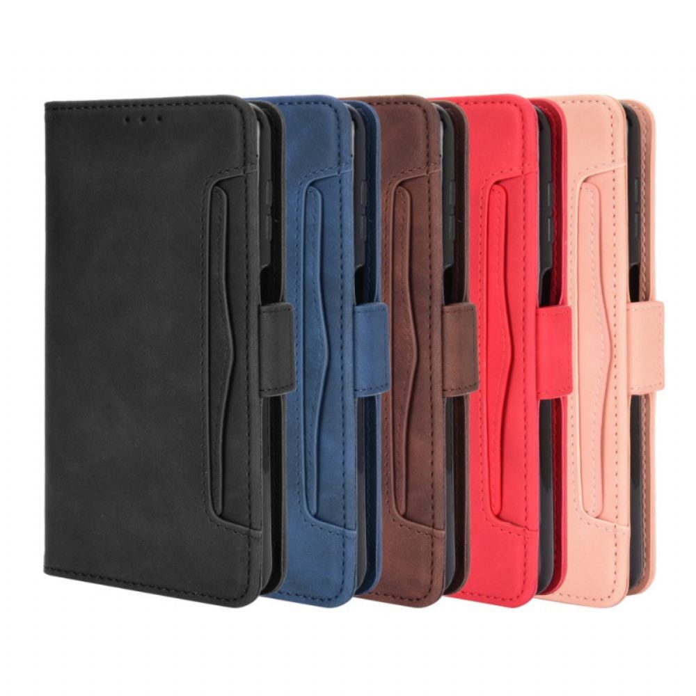 Flipové Pouzdro Na Samsung Galaxy M32 Multi-card První Třídy