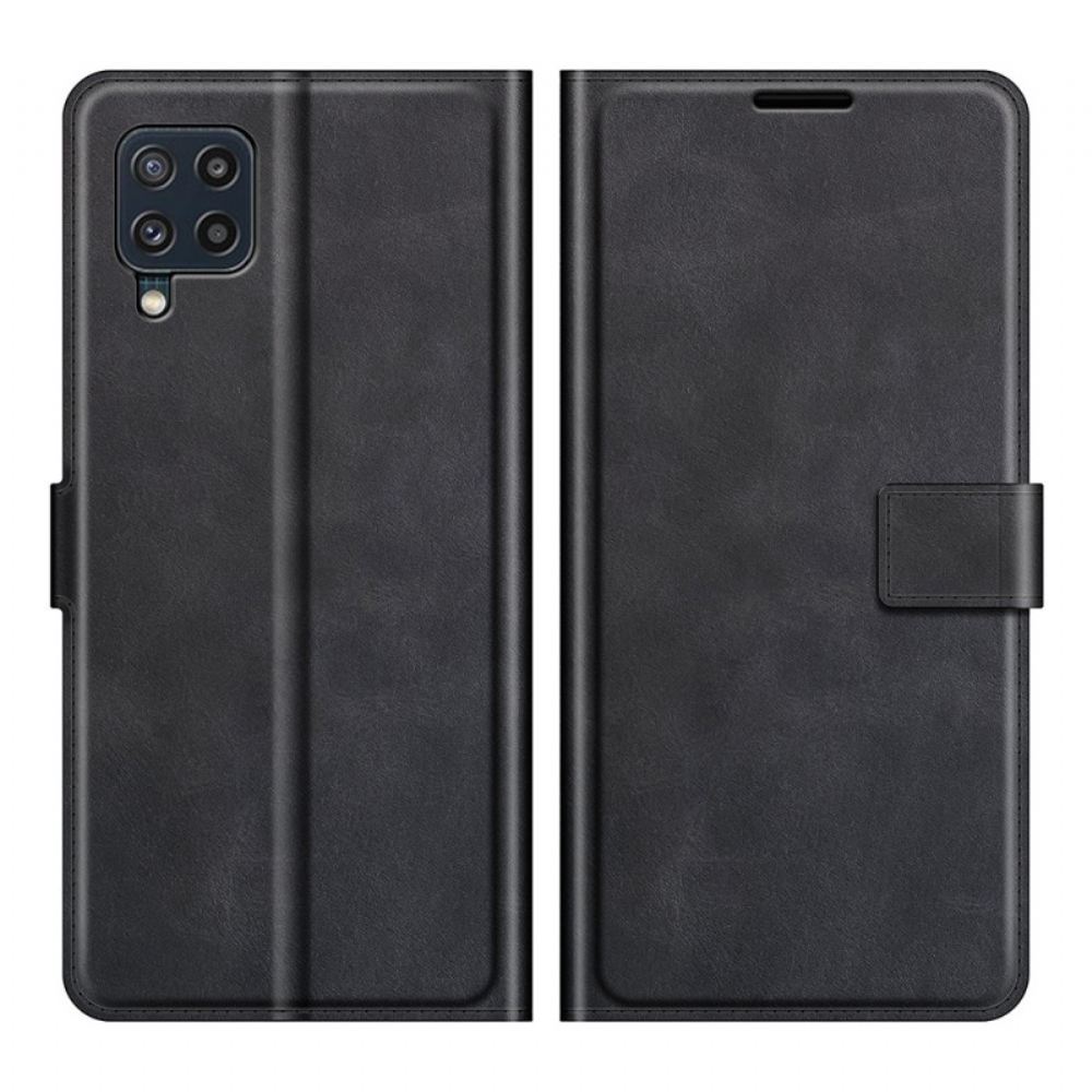 Flipové Pouzdro Na Samsung Galaxy M32 Tenká Umělá Kůže