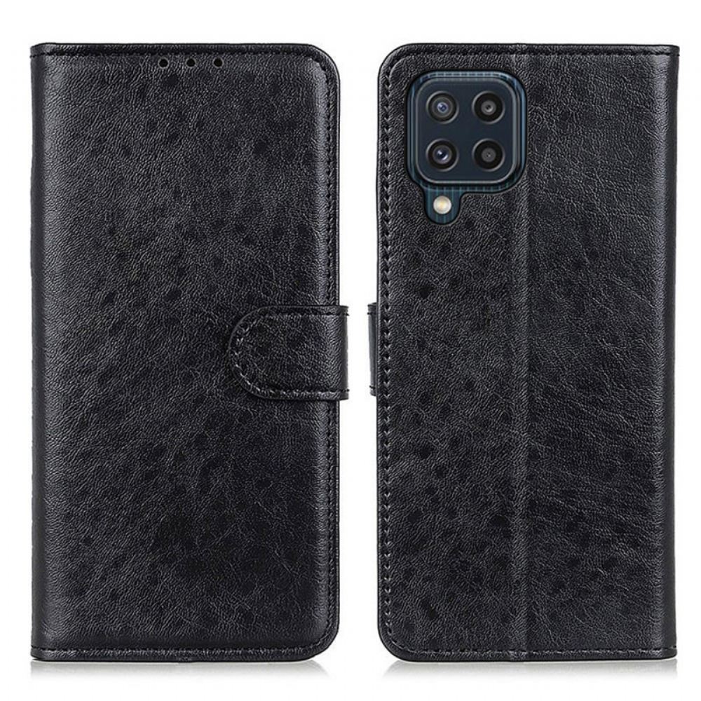 Flipové Pouzdro Na Samsung Galaxy M32 Texturovaná Umělá Kůže