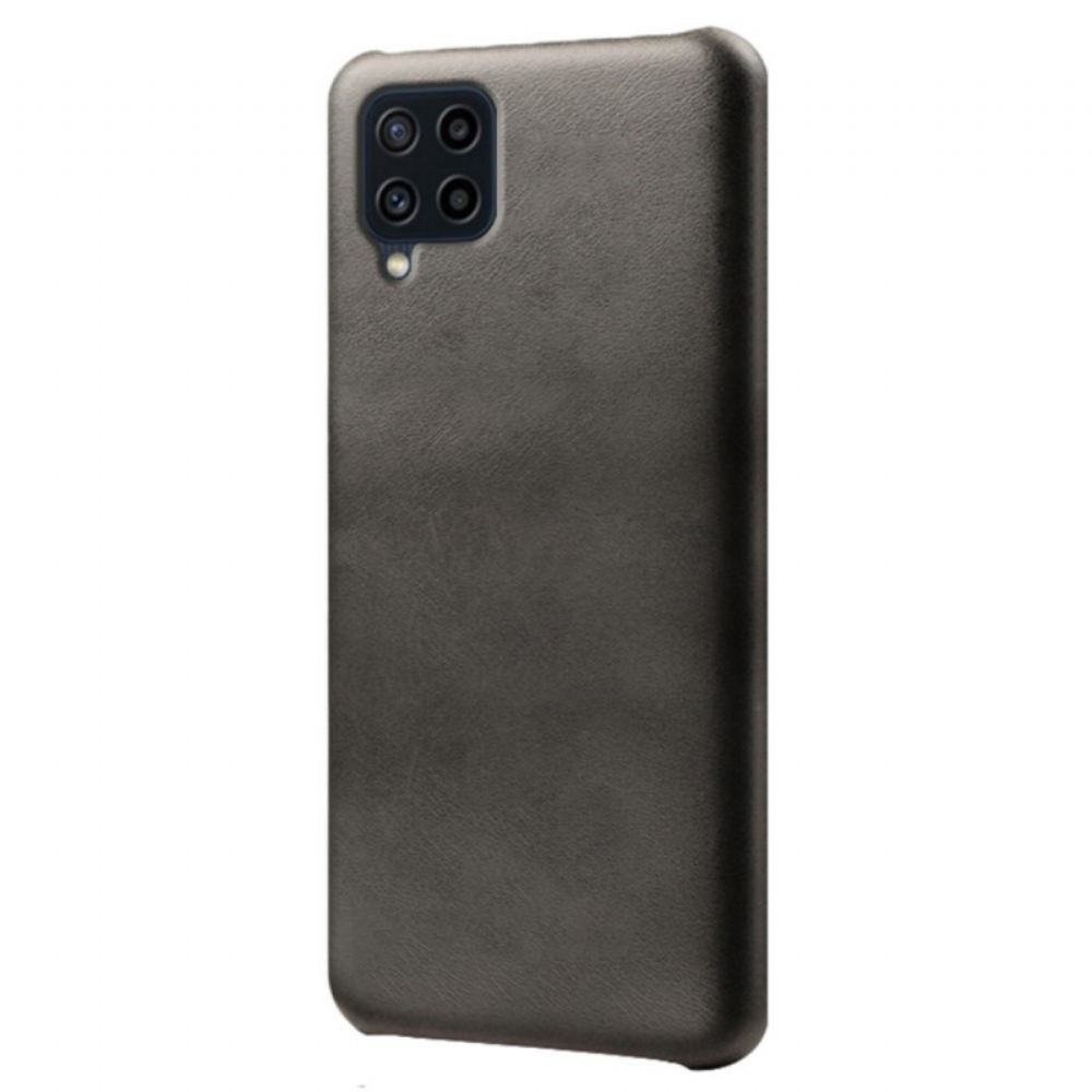 Kryt Na Samsung Galaxy M32 Kožený Efekt Ksq