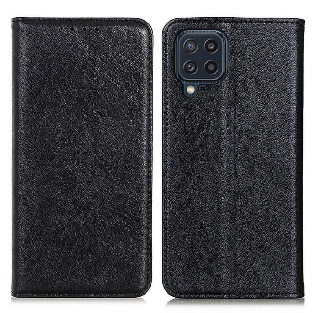 Kryty Na Mobil Na Samsung Galaxy M32 Flipové Pouzdro Textura Kůže