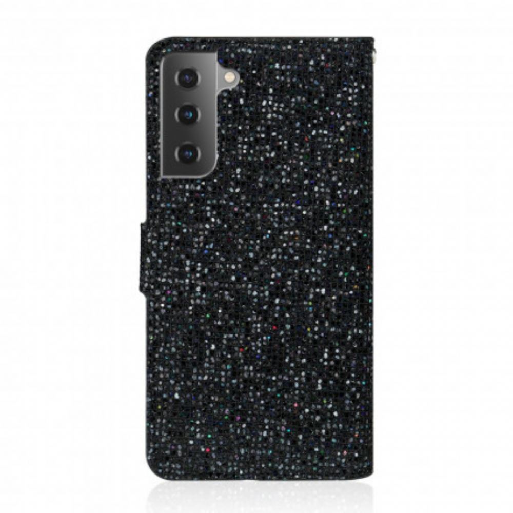 Flipové Pouzdro Na Samsung Galaxy S21 Plus 5G Flitry S Design
