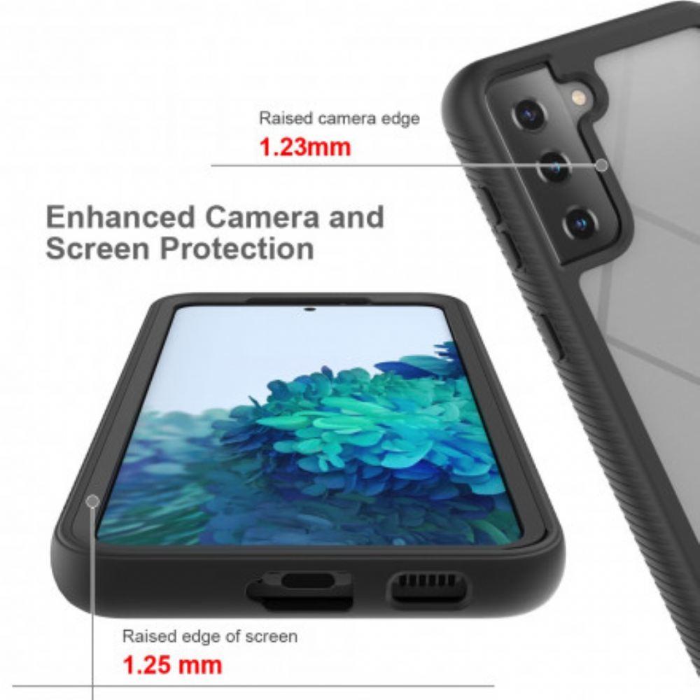 Kryt Na Samsung Galaxy S21 Plus 5G Hybridní Zkosené Hrany