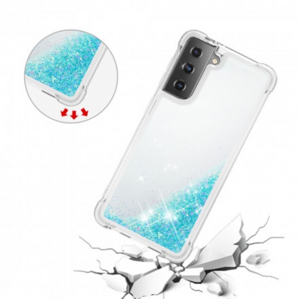 Kryt Na Samsung Galaxy S21 Plus 5G Touhy Po Flitrech