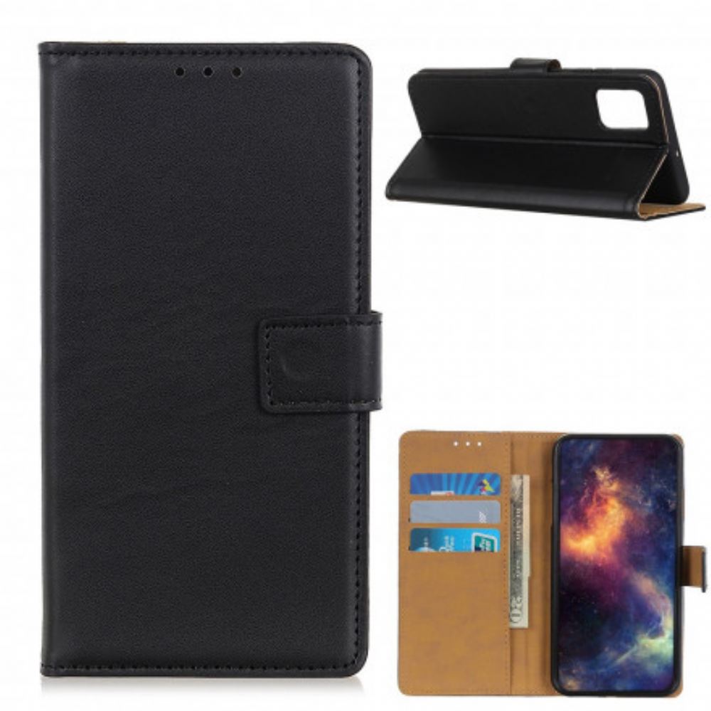 Kožené Pouzdro Na OnePlus 9 Obyčejná Umělá Kůže