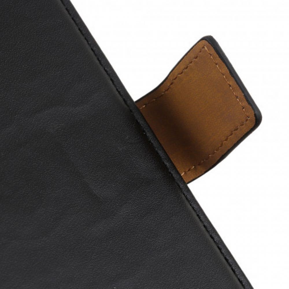 Kožené Pouzdro Na OnePlus 9 Obyčejná Umělá Kůže