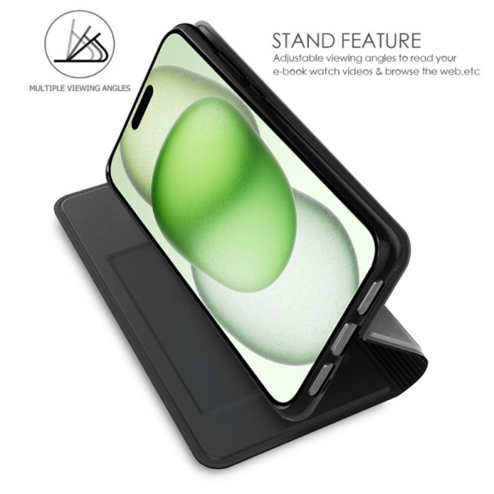 Kožené Pouzdro iPhone 16 Pro Držitel Karty