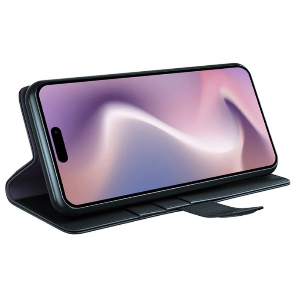 Kožený Kryt iPhone 16 Pro Pravá Kůže