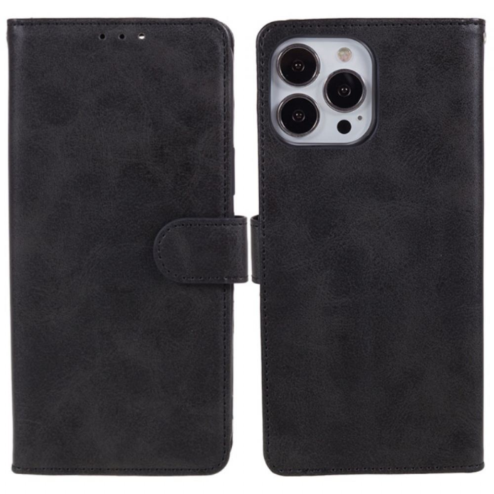Kožený Kryt iPhone 16 Pro Umělá Kůže