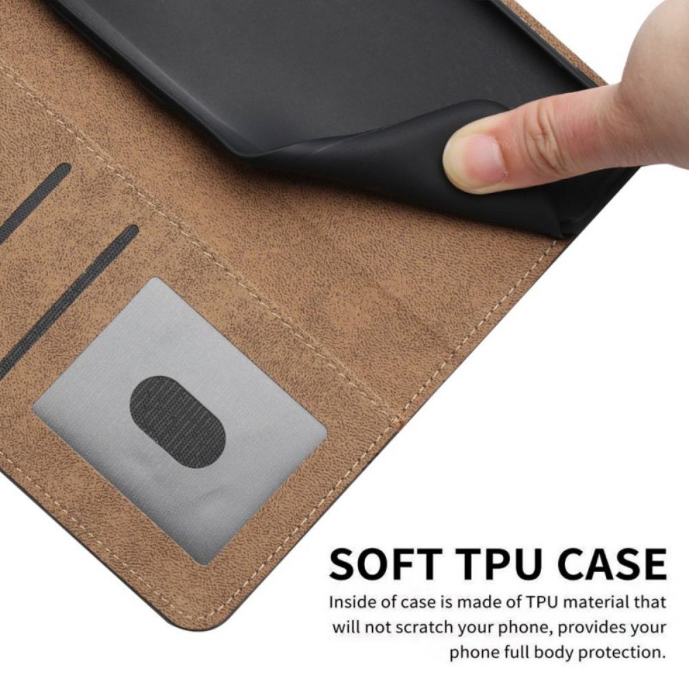 Kožený Kryt iPhone 16 Pro Šňůry A Tahy Za Lanko