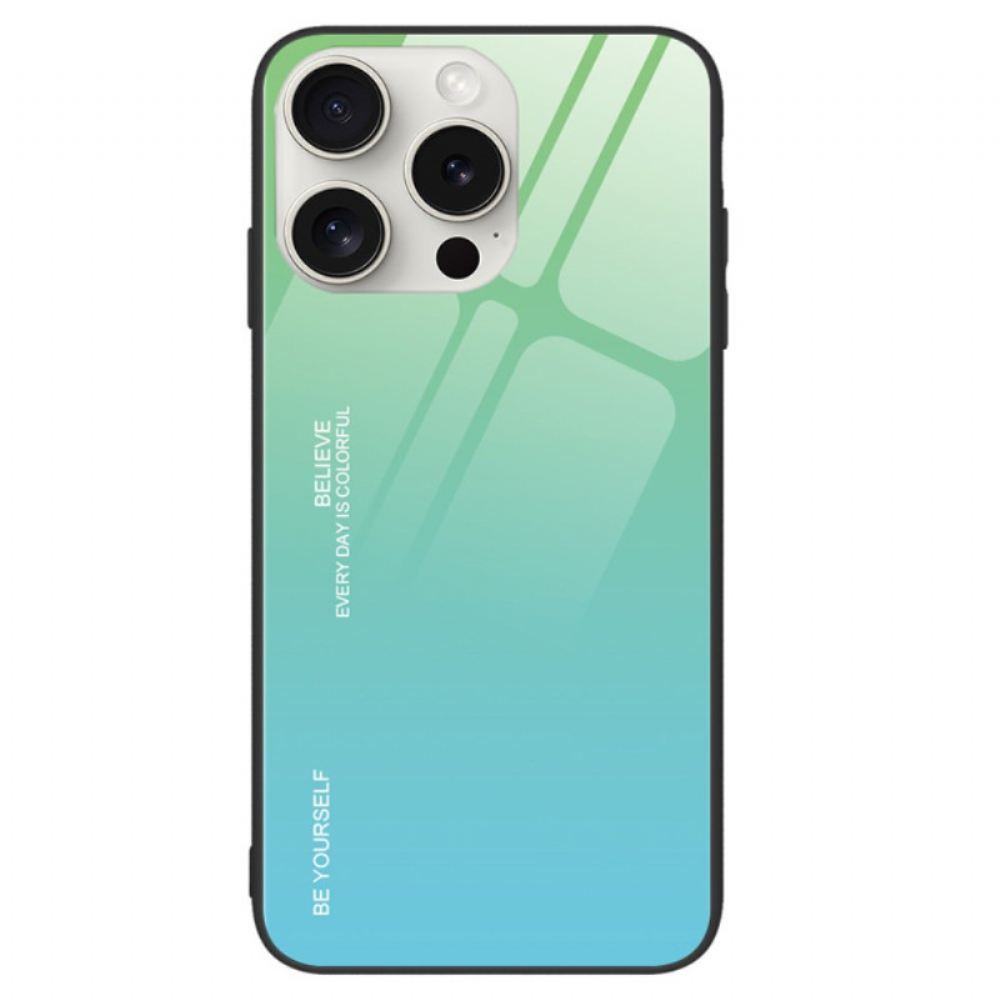 Kryt iPhone 16 Pro Buďte Sami Sebou Tvrzené Sklo