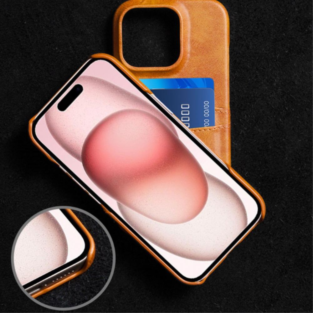 Kryt iPhone 16 Pro Dvojitý Držitel Karty