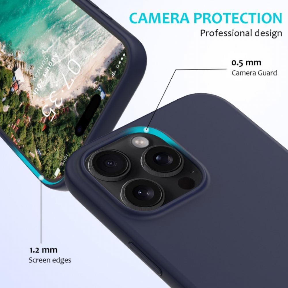 Kryt iPhone 16 Pro Flexibilní Silikon