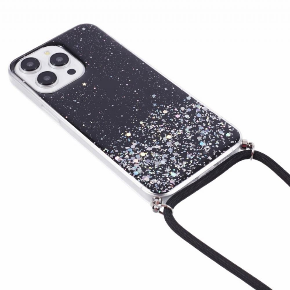 Kryt iPhone 16 Pro Flitrovaná Šňůra