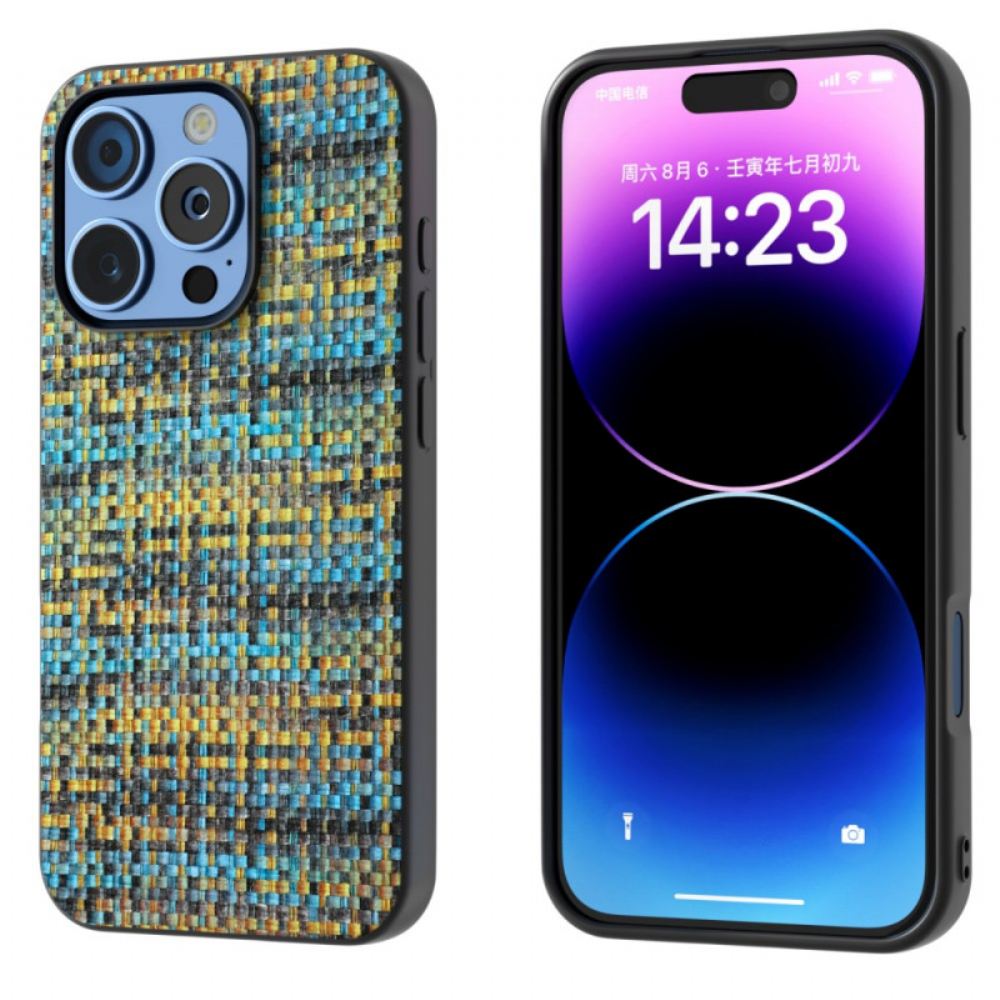 Kryt iPhone 16 Pro Kostkovaná Textura
