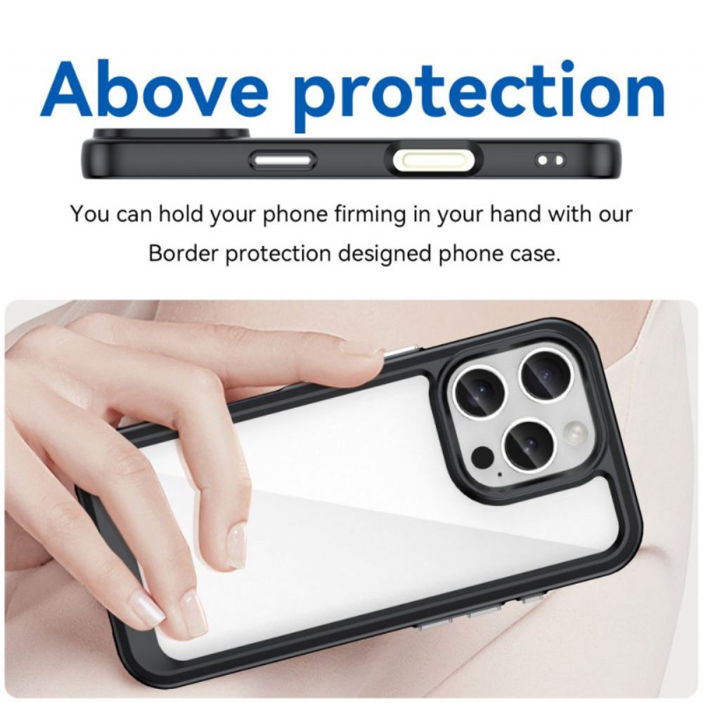 Kryt iPhone 16 Pro Kryty Na Mobil Akryl A Silikon