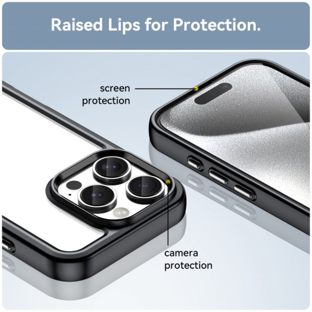 Kryt iPhone 16 Pro Kryty Na Mobil Akryl A Silikon