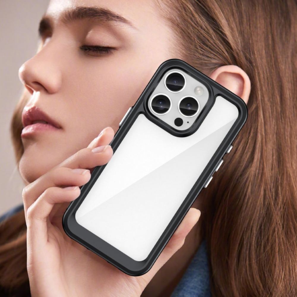 Kryt iPhone 16 Pro Kryty Na Mobil Akryl A Silikon