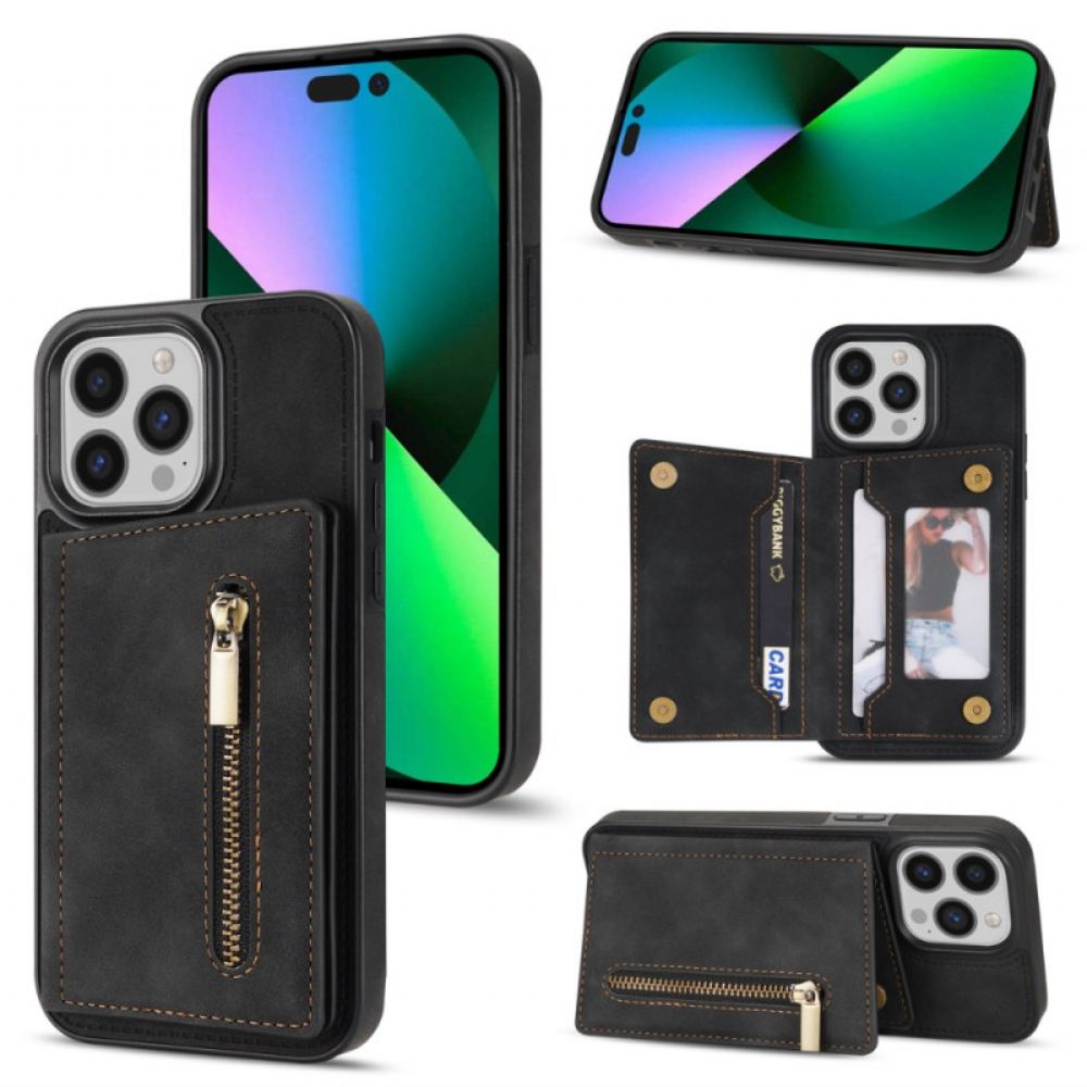 Kryt iPhone 16 Pro Kryty Na Mobil Kapsa A Držák Na Zip