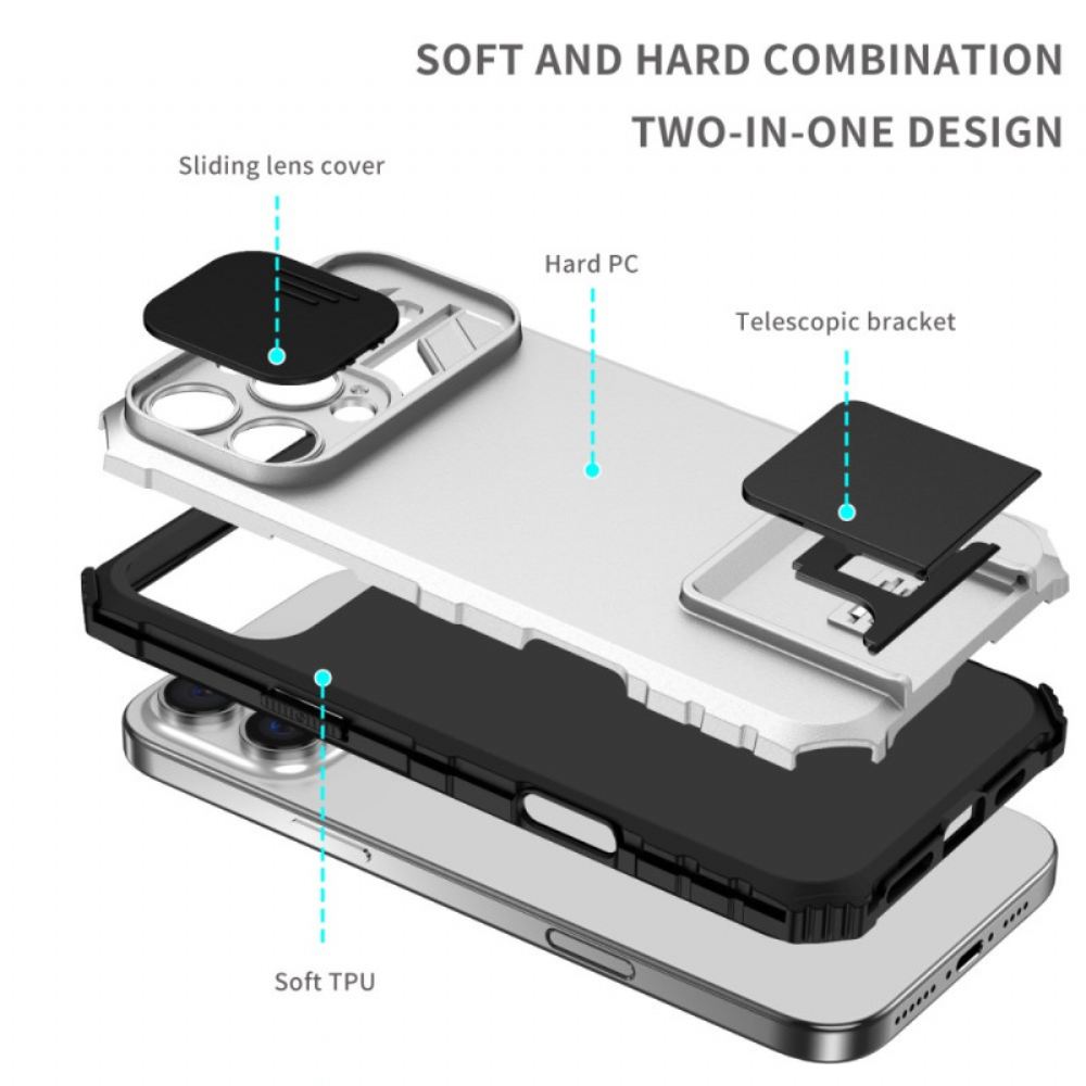 Kryt iPhone 16 Pro Kryty Na Mobil Snímek Pro Fotoaparát A Podporu