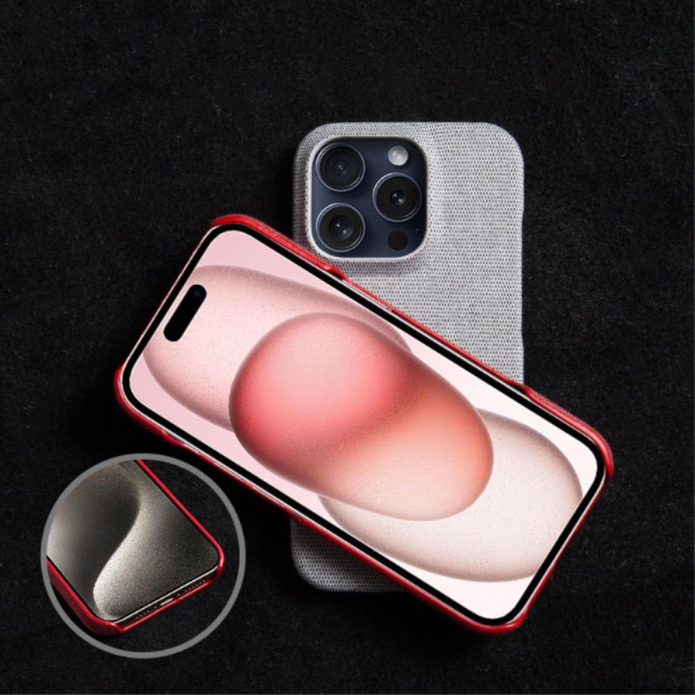 Kryt iPhone 16 Pro Kryty Na Mobil Textura Látky