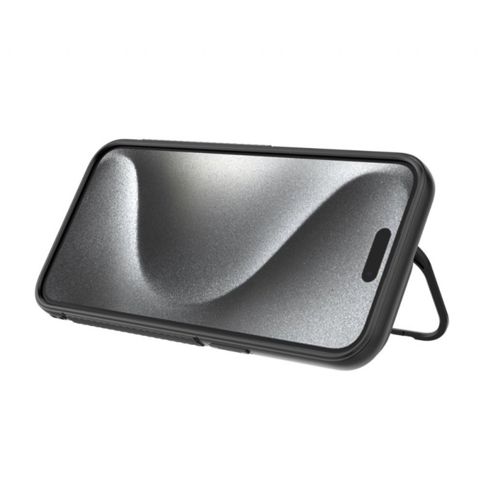 Kryt iPhone 16 Pro Magnetická Vlnitá Textura