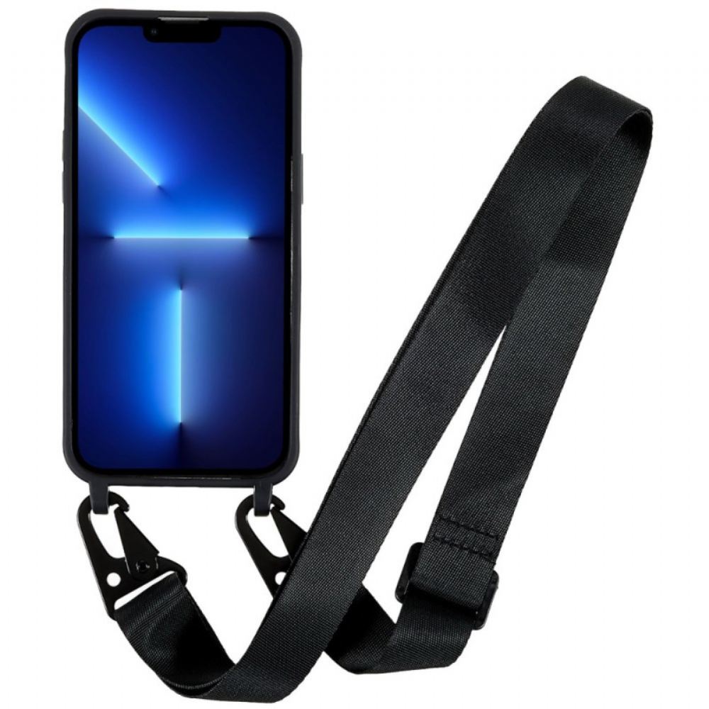 Kryt iPhone 16 Pro Nastavitelný Popruh