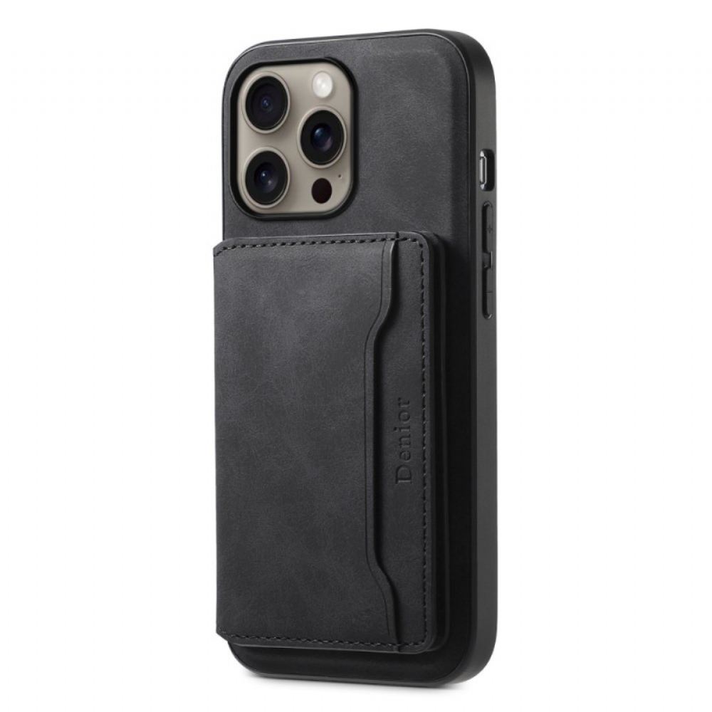 Kryt iPhone 16 Pro Odnímatelný Držák Magnetické Karty