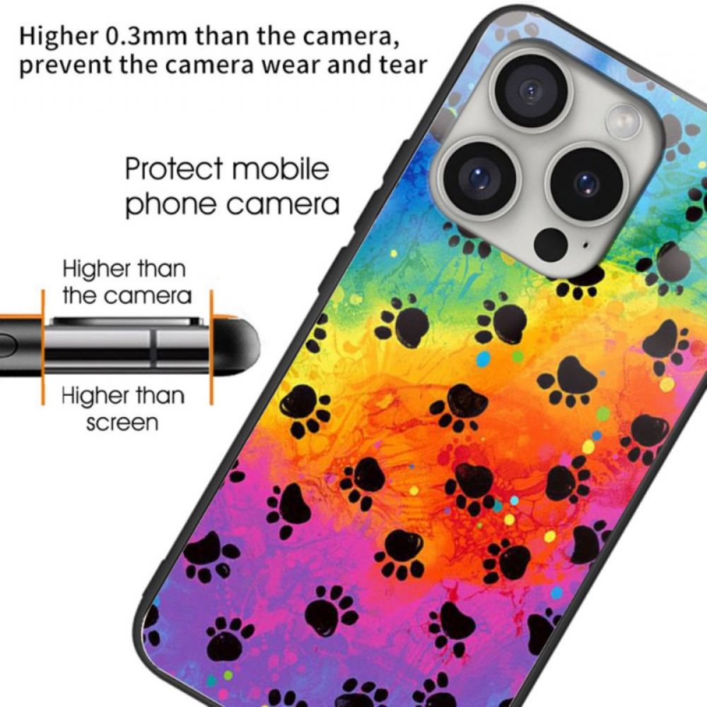 Kryt iPhone 16 Pro Otisky Prstů Z Tvrzeného Skla