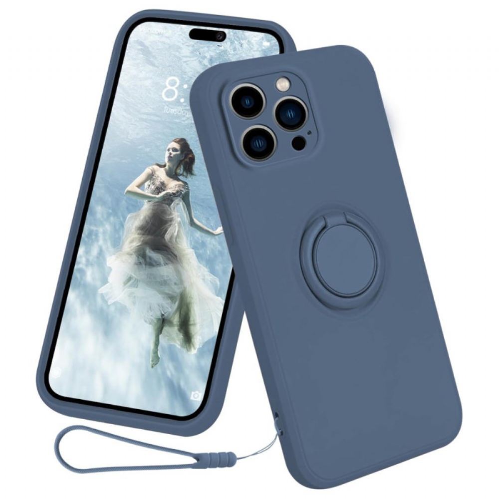 Kryt iPhone 16 Pro Podpěrný Prsten A Šňůrka