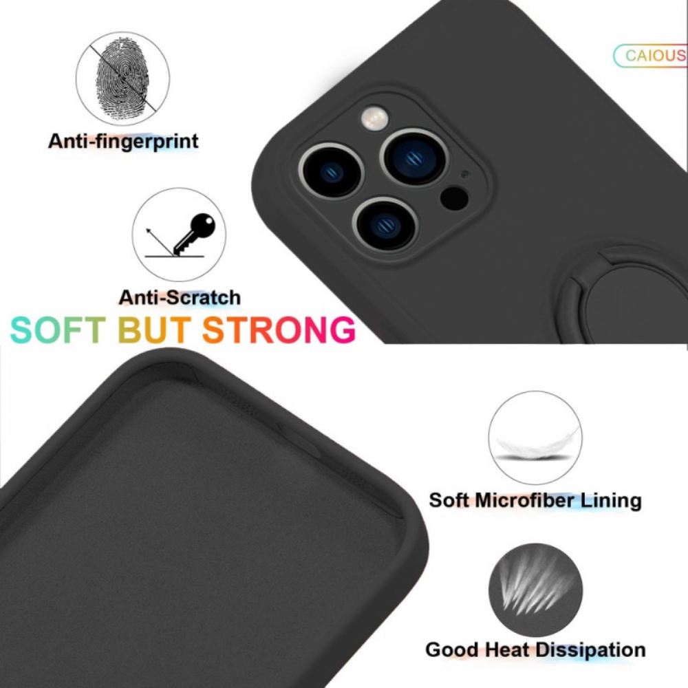 Kryt iPhone 16 Pro Podpěrný Prsten A Šňůrka