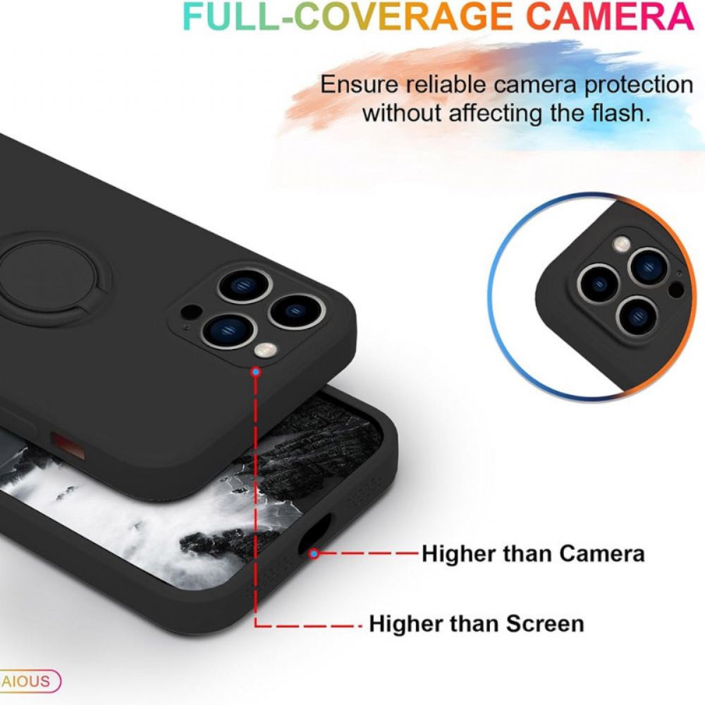 Kryt iPhone 16 Pro Podpěrný Prsten A Šňůrka