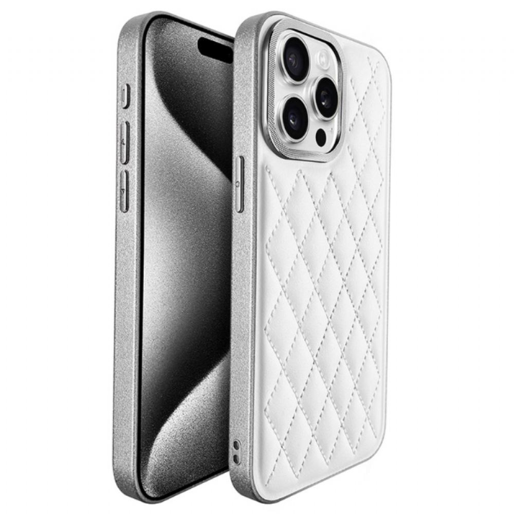 Kryt iPhone 16 Pro Prošívaný Kst Design