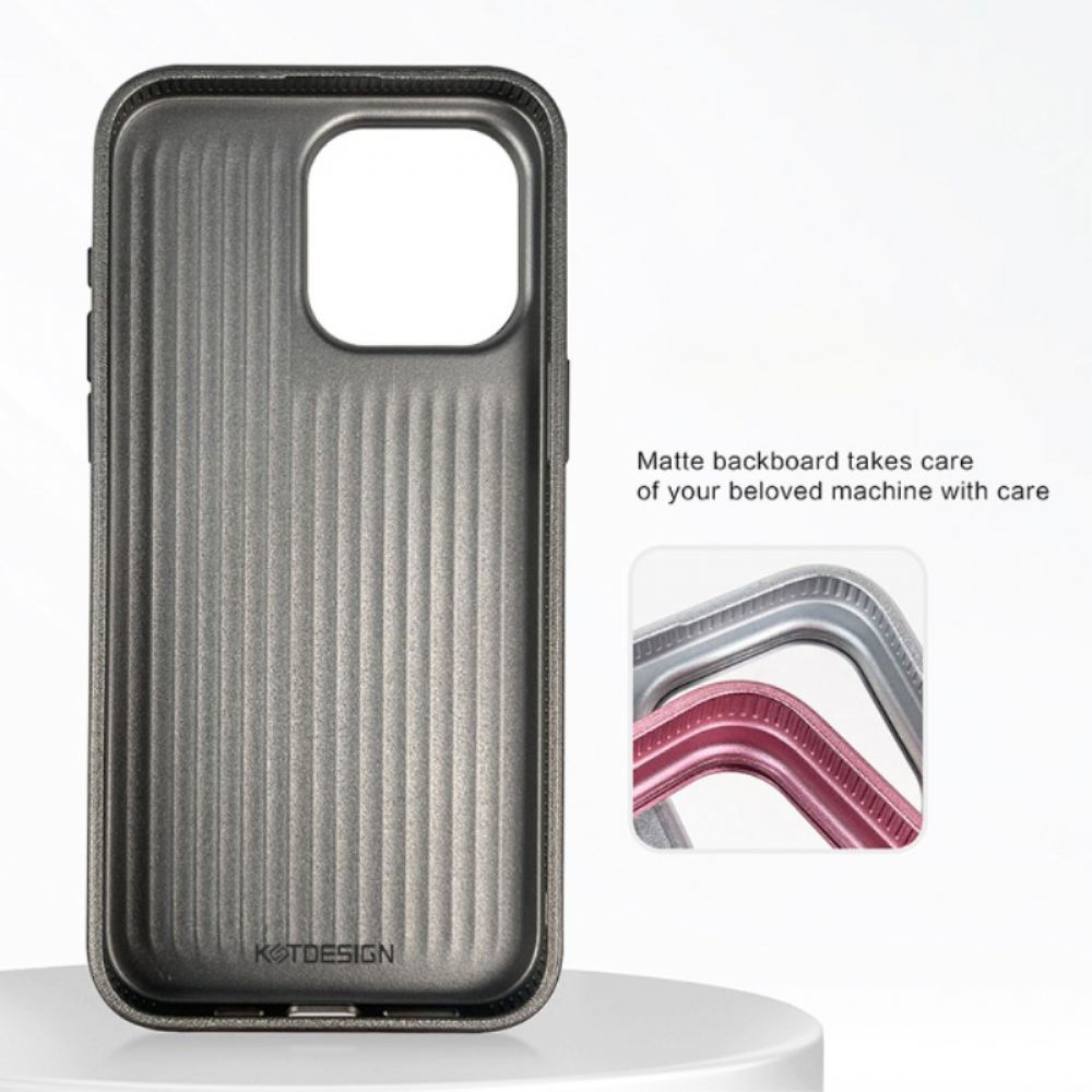Kryt iPhone 16 Pro Prošívaný Kst Design