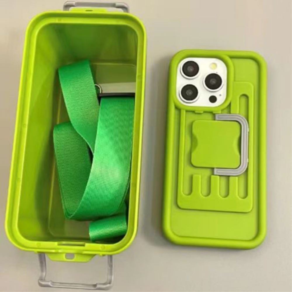 Kryt iPhone 16 Pro S Úložným Boxem Řady Xx