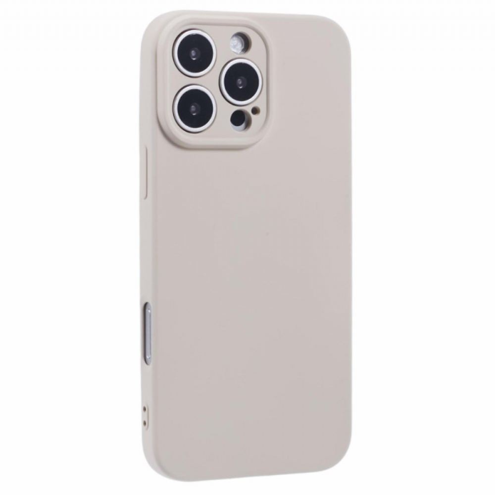 Kryt iPhone 16 Pro Silikon S Vláknitou Podšívkou