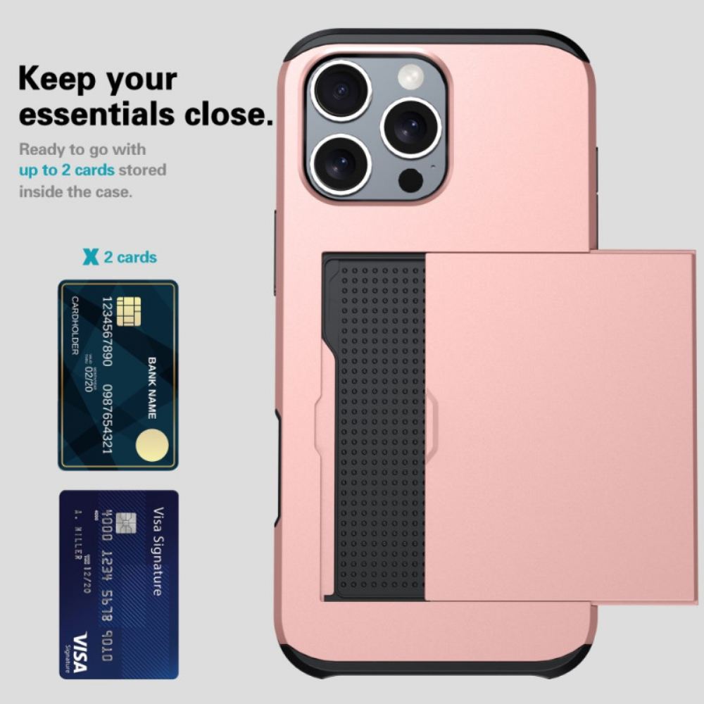 Kryt iPhone 16 Pro Skrytý Držitel Karty