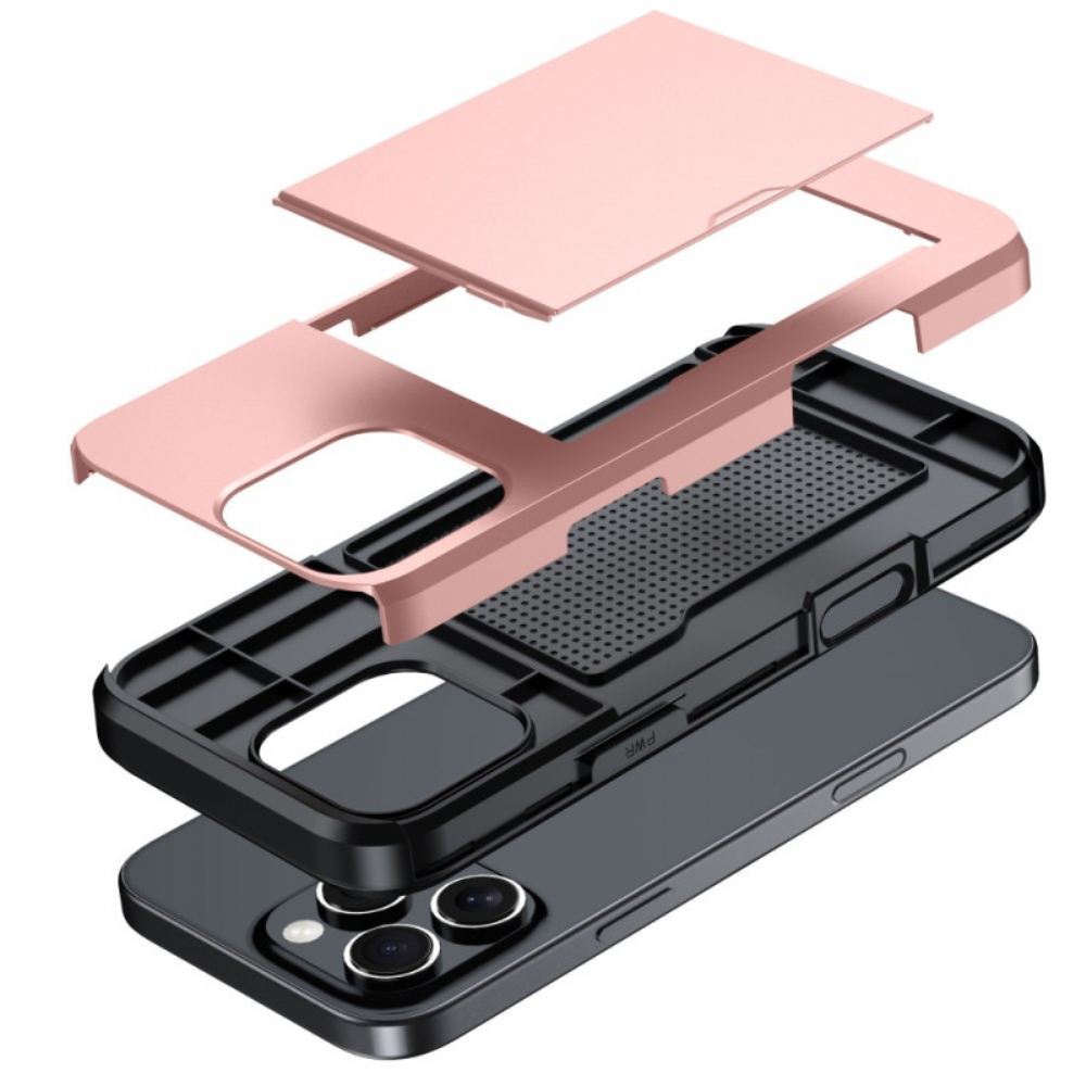 Kryt iPhone 16 Pro Skrytý Držitel Karty