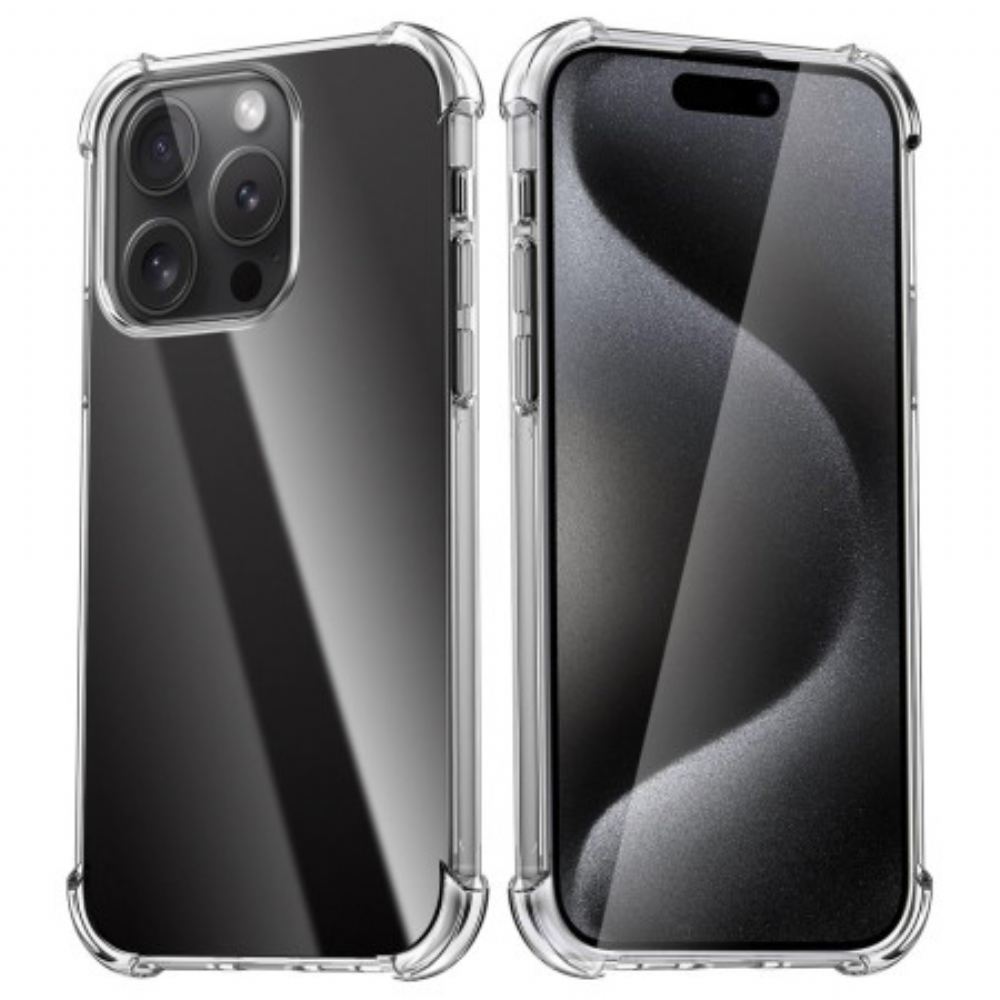 Kryt iPhone 16 Pro Transparentní Nárazuvzdorná