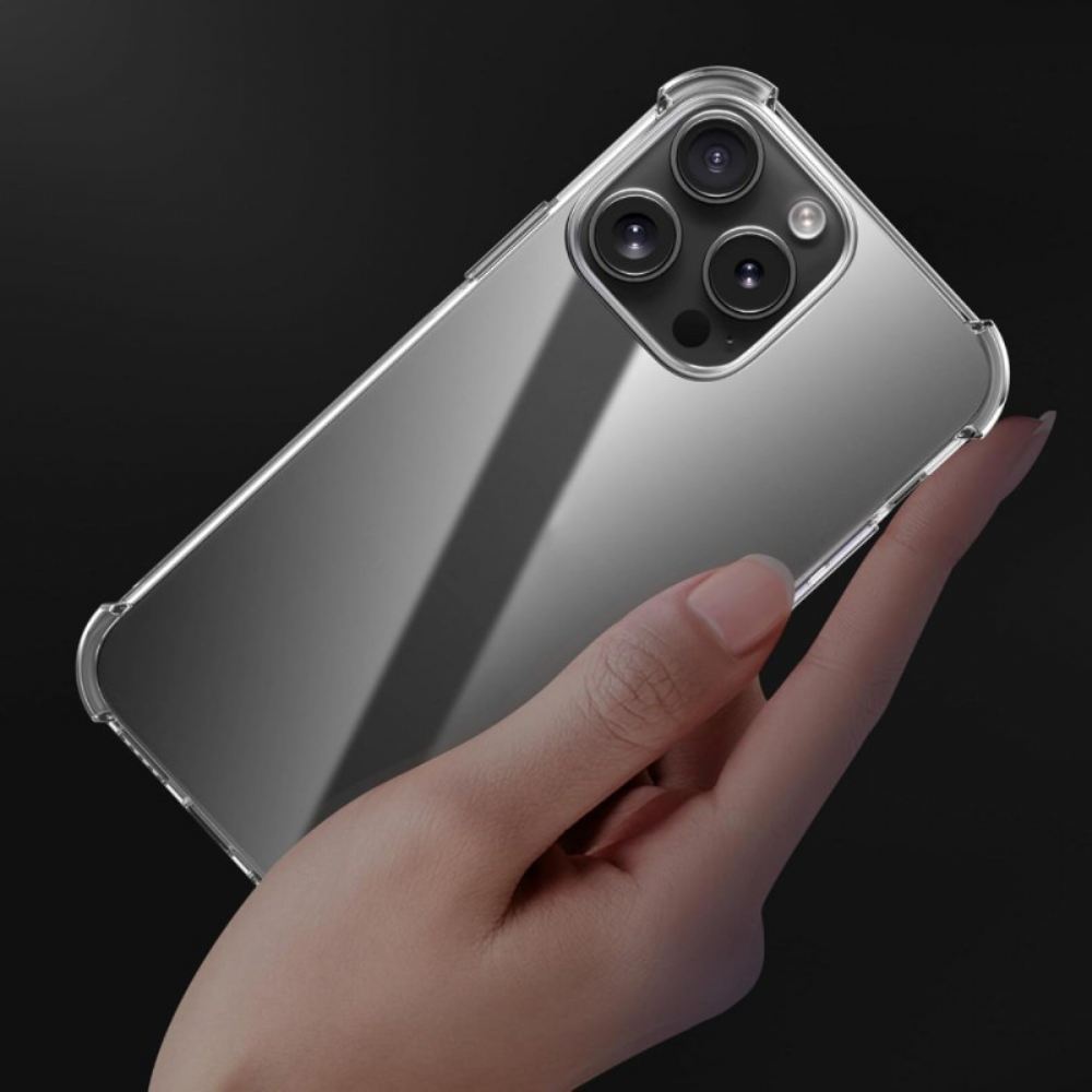 Kryt iPhone 16 Pro Transparentní Nárazuvzdorná