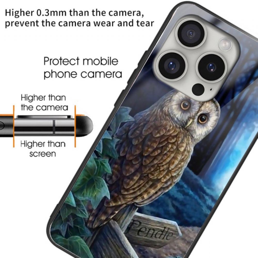 Kryt iPhone 16 Pro Tvrzené Sklo Sova
