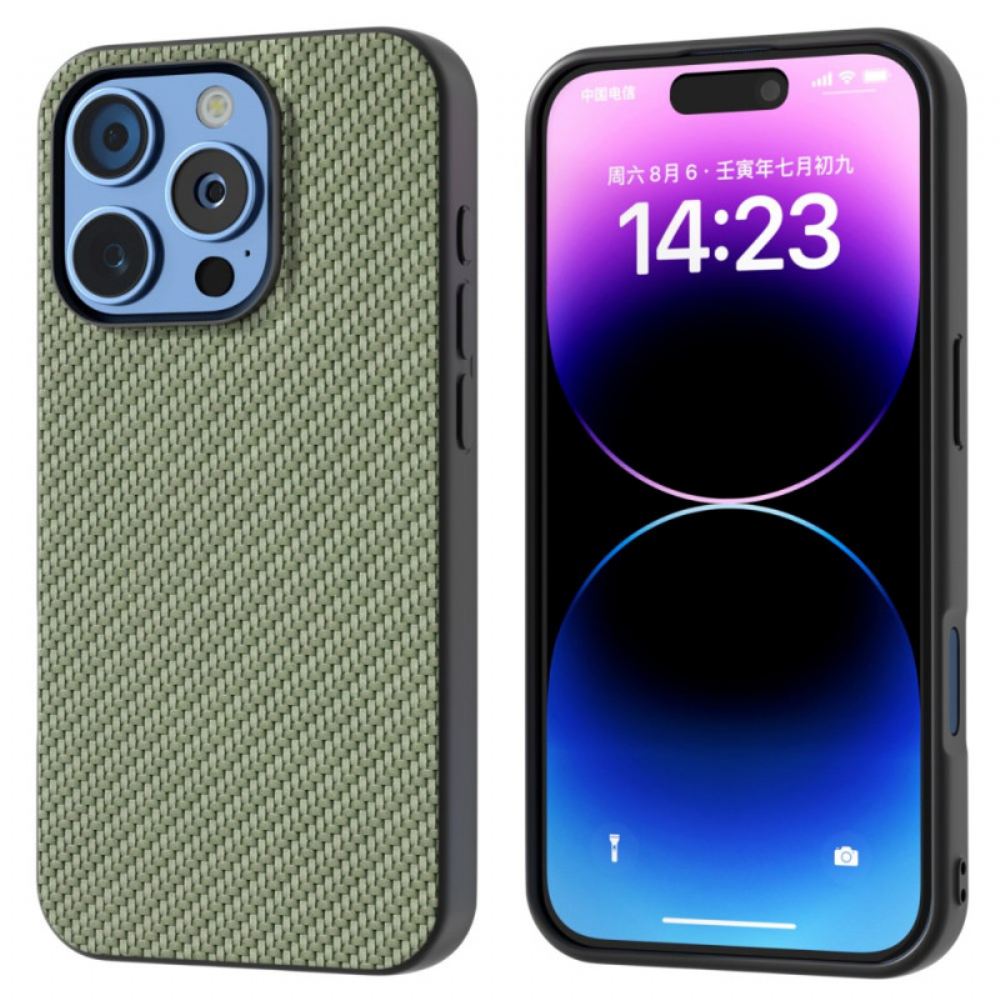 Kryt iPhone 16 Pro Uhlíkové Vlákno Abeel